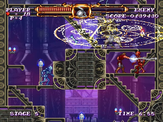 Pantallazo de Castlevania: The Adventure Rebirth (Wii Ware) para Wii
