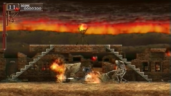Pantallazo de Castlevania : The Dracula X Chronicles para PSP