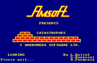 Pantallazo de Catastrophes / Ile Infernale para Amstrad CPC