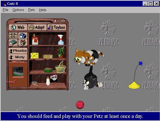 Pantallazo de Catz II: Your Virtual Petz para PC