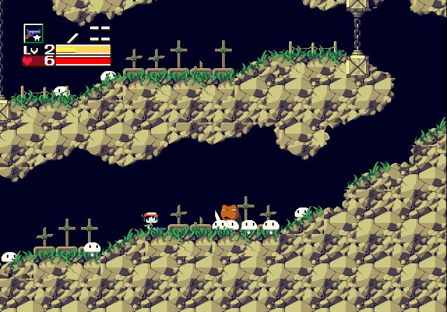 Pantallazo de Cave Story (Wii Ware) para Wii
