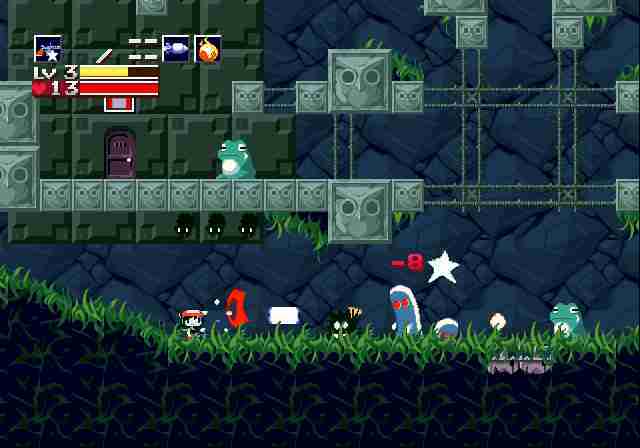 Pantallazo de Cave Story (Wii Ware) para Wii