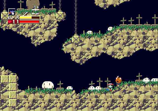 Pantallazo de Cave Story (Wii Ware) para Wii