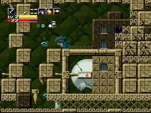 Pantallazo de Cave Story (Wii Ware) para Wii