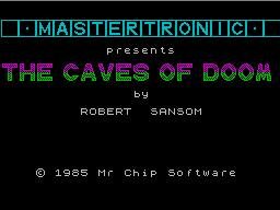 Pantallazo de Caves of Doom, The para Spectrum
