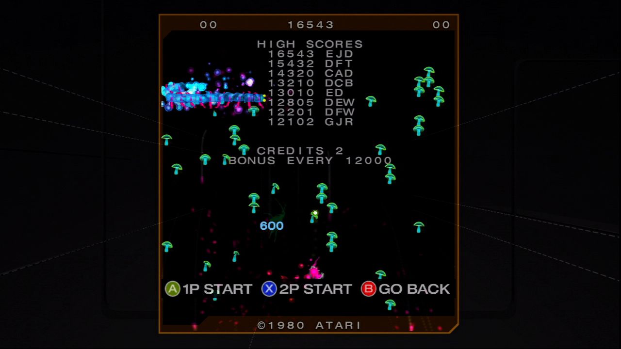 Pantallazo de Centipede / Millipede (Xbox Live Arcade) para Xbox 360
