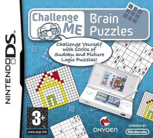 Caratula de Challenge Me: Brain Puzzles para Nintendo DS