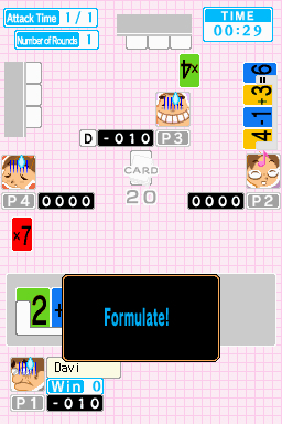 Pantallazo de Challenge Me: Maths Workout para Nintendo DS