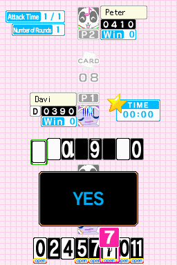 Pantallazo de Challenge Me: Maths Workout para Nintendo DS