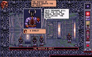 Pantallazo de Chamber Of The Sci-Mutant Priestess para Amiga
