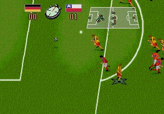 Pantallazo de Champions World Class Soccer para Sega Megadrive