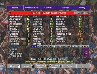 Pantallazo de Championship Manager Season 02/03 para Xbox