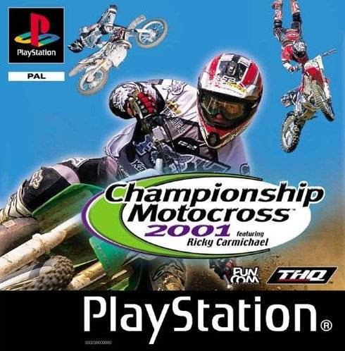Caratula de Championship Motocross 2001 Featuring Ricky Carmichael para PlayStation