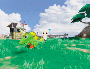 Pantallazo de Character Meisaku Gekijô: Rakugaki Ôkoku (Japonés) para PlayStation 2