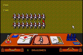Pantallazo de Charge Of The Light Brigade para Amiga