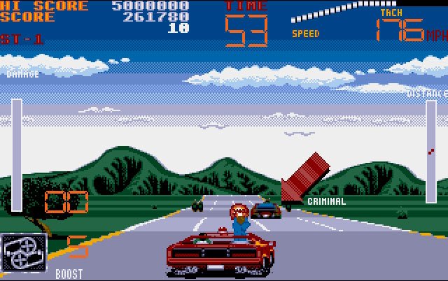 Pantallazo de Chase H.Q. II - Special Criminal Investigation para Atari ST