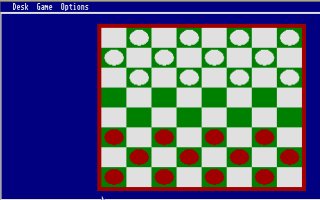 Pantallazo de Checkers para Atari ST