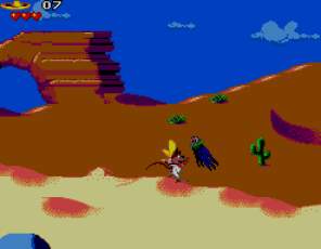 Pantallazo de Cheese Cat-astrophe Starring Speedy Gonzales para Sega Master System