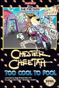 Caratula de Chester Cheetah: Too Cool to Fool para Sega Megadrive