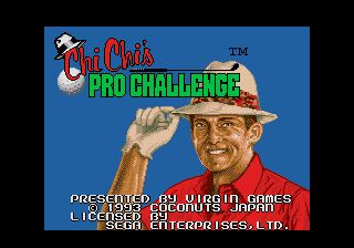 Pantallazo de Chi Chi's Pro Challenge Golf para Sega Megadrive