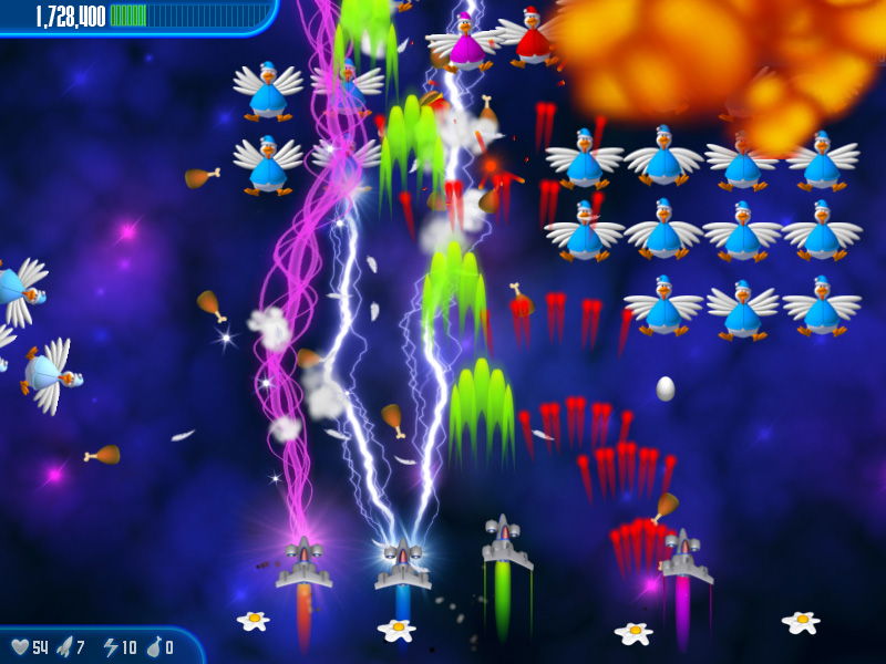 Pantallazo de Chicken Invaders 3: Revenge of the Yolk para PC