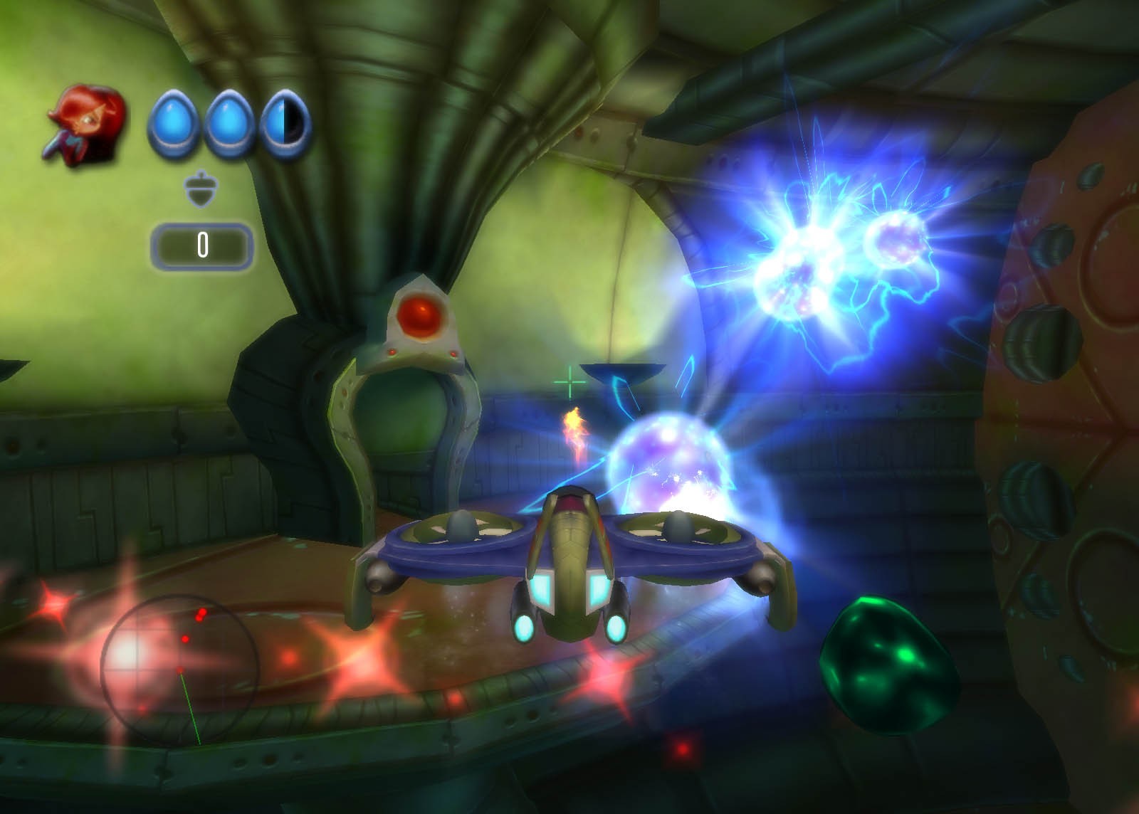 Pantallazo de Chicken Little: Ace in Action para Wii