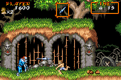 Pantallazo de Choh Makai-Mura R (Super Ghouls N' Ghosts) (Japonés) para Game Boy Advance
