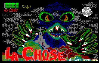 Pantallazo de Chose De Grotembourg, La para Amstrad CPC