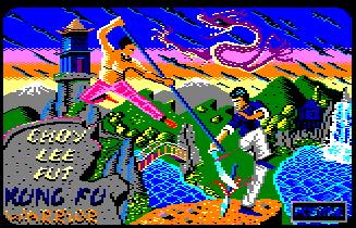 Pantallazo de Choy Lee Fut / Kung-Fu Warrior para Amstrad CPC