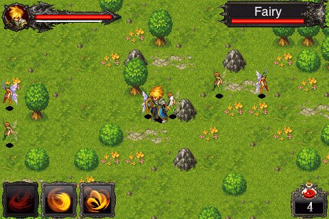 Pantallazo de Chronicles of Inotia, The: Legend of Feanor para Iphone