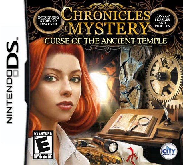 Caratula de Chronicles of Mystery: Curse of the Ancient Temple para Nintendo DS