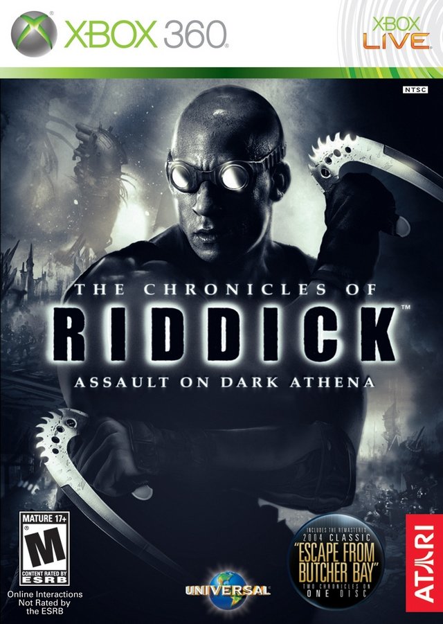 Caratula de Chronicles of Riddick: Assault on Dark Athena, The para Xbox 360