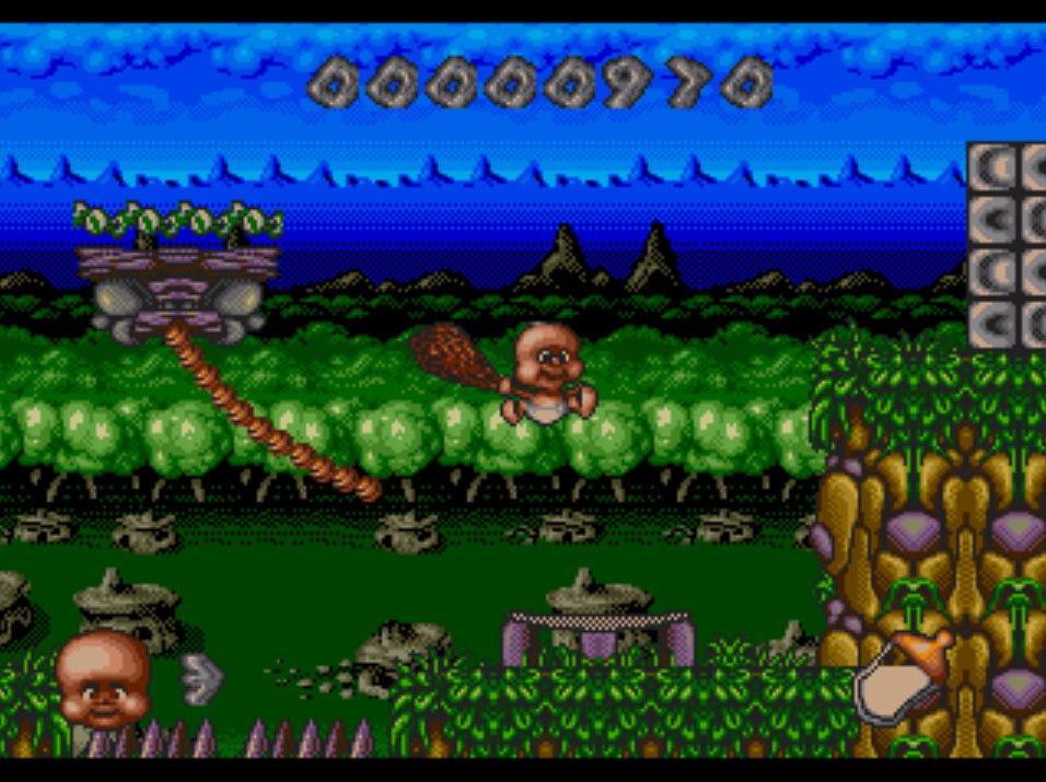 Pantallazo de Chuck Rock II: Son of Chuck para Sega CD