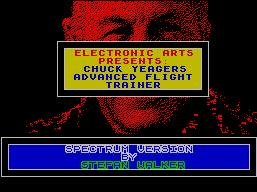 Pantallazo de Chuck Yeager's Advanced Flight Trainer para Spectrum