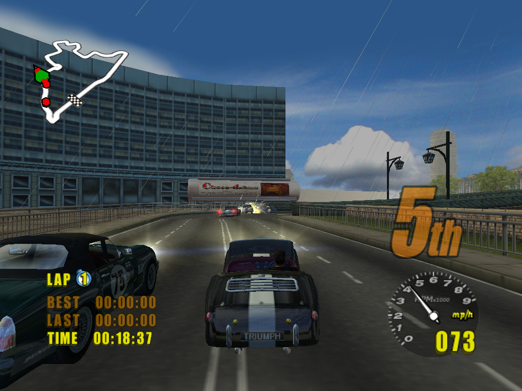 Pantallazo de Classic British Motor Racing para Wii
