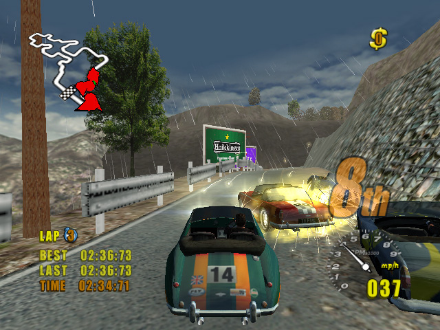Pantallazo de Classic British Motor Racing para Wii