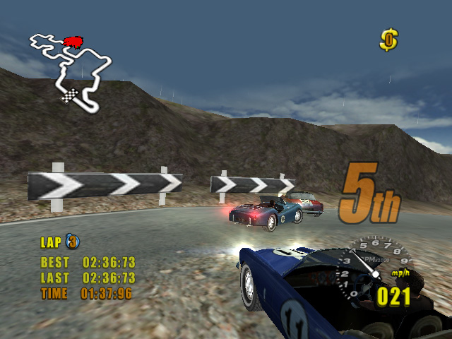 Pantallazo de Classic British Motor Racing para Wii