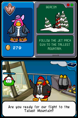 Pantallazo de Club Penguin: Elite Penguin Force para Nintendo DS