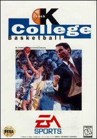 Caratula de Coach K College Basketball para Sega Megadrive
