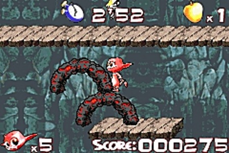 Pantallazo de Cocoto Platform Jumper para Game Boy Advance