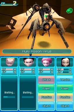 Pantallazo de Code Lyoko: Fall of X.A.N.A. para Nintendo DS