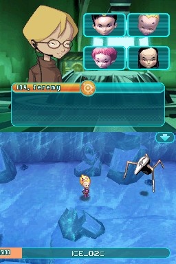 Pantallazo de Code Lyoko: Fall of X.A.N.A. para Nintendo DS