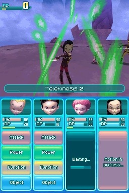 Pantallazo de Code Lyoko: Fall of X.A.N.A. para Nintendo DS