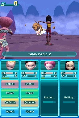 Pantallazo de Code Lyoko: Fall of X.A.N.A. para Nintendo DS