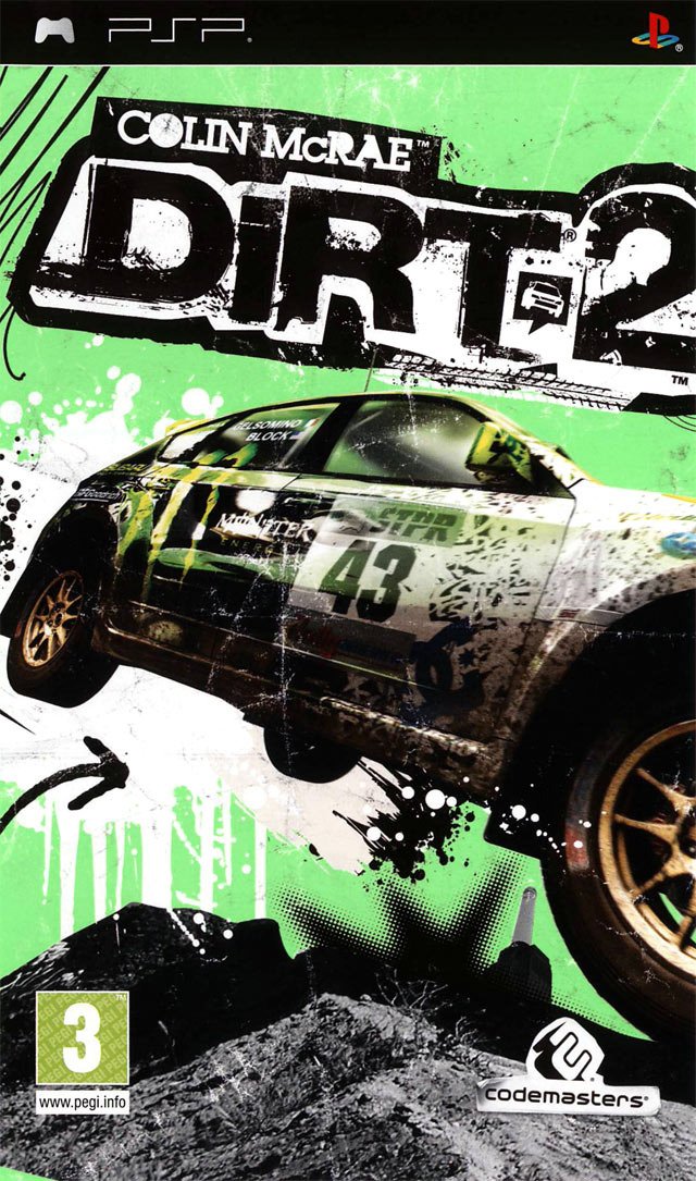 Caratula de Colin McRae: DiRT 2 para PSP