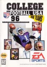 Caratula de College Football USA 96 para Sega Megadrive