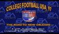 Pantallazo nº 28898 de College Football USA 97: The Road to New Orleans (317 x 238)