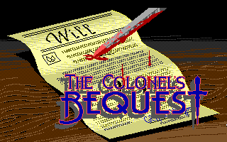 Pantallazo de Colonel's Bequest: A Laura Bow Mystery, The para PC
