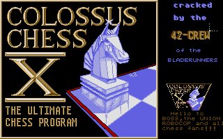 Pantallazo de Colossus Chess X para Atari ST