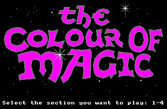 Pantallazo de Colour Of Magic, The para Amstrad CPC